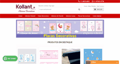 Desktop Screenshot of kollant.com.br
